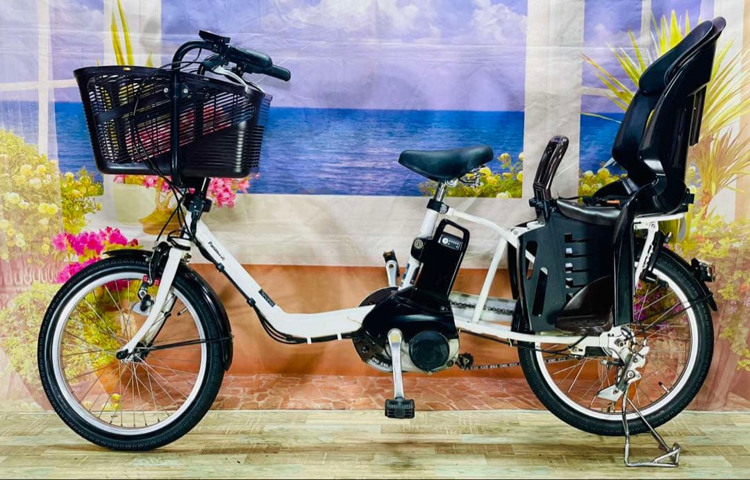 限定価格！ギュット⭐️12AH！パナソニック子供乗せ電動アシスト自転Y2761