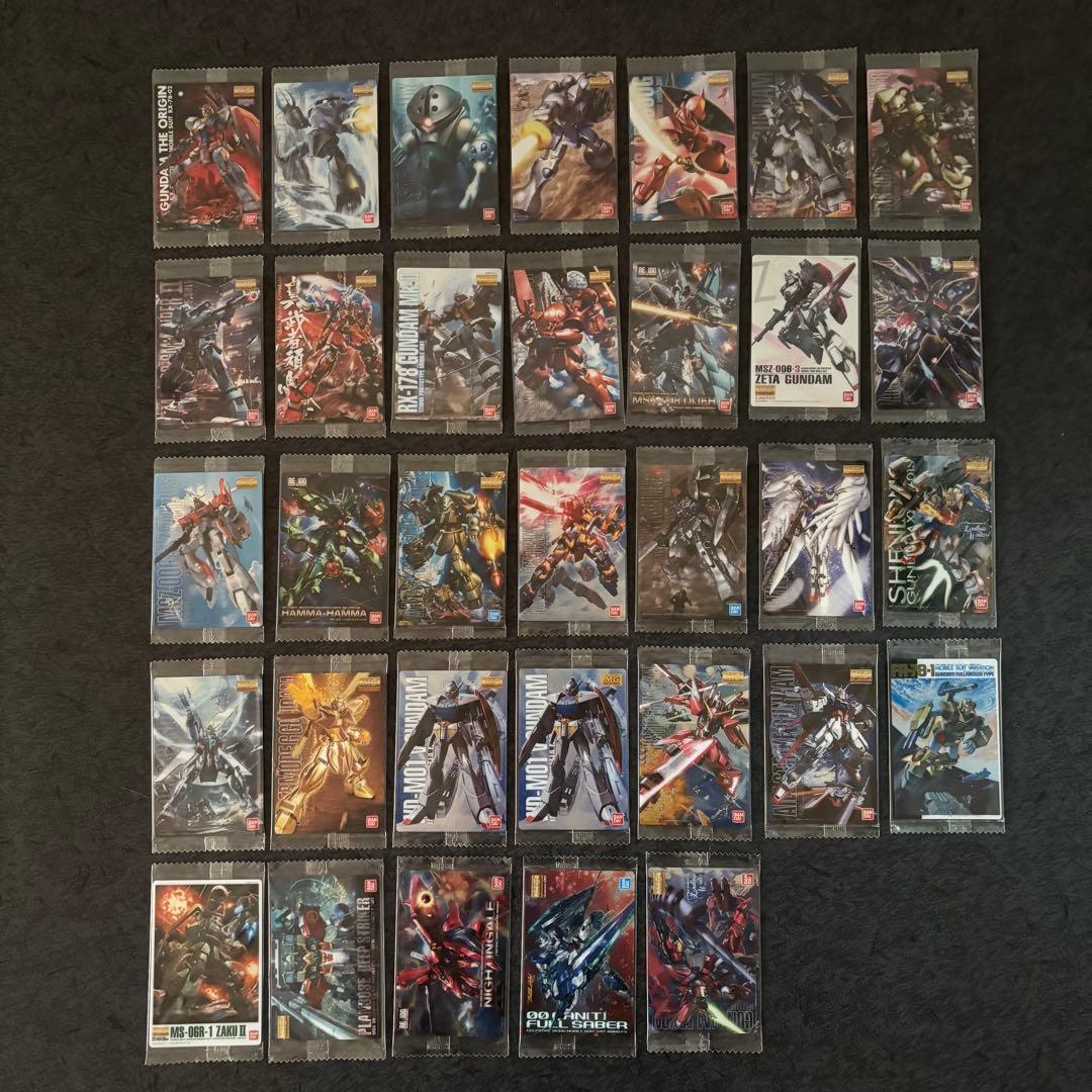 ガンプラ　ガンダム　ウエハース　グミ　カード　第1弾〜第11弾　346種　コンプ
