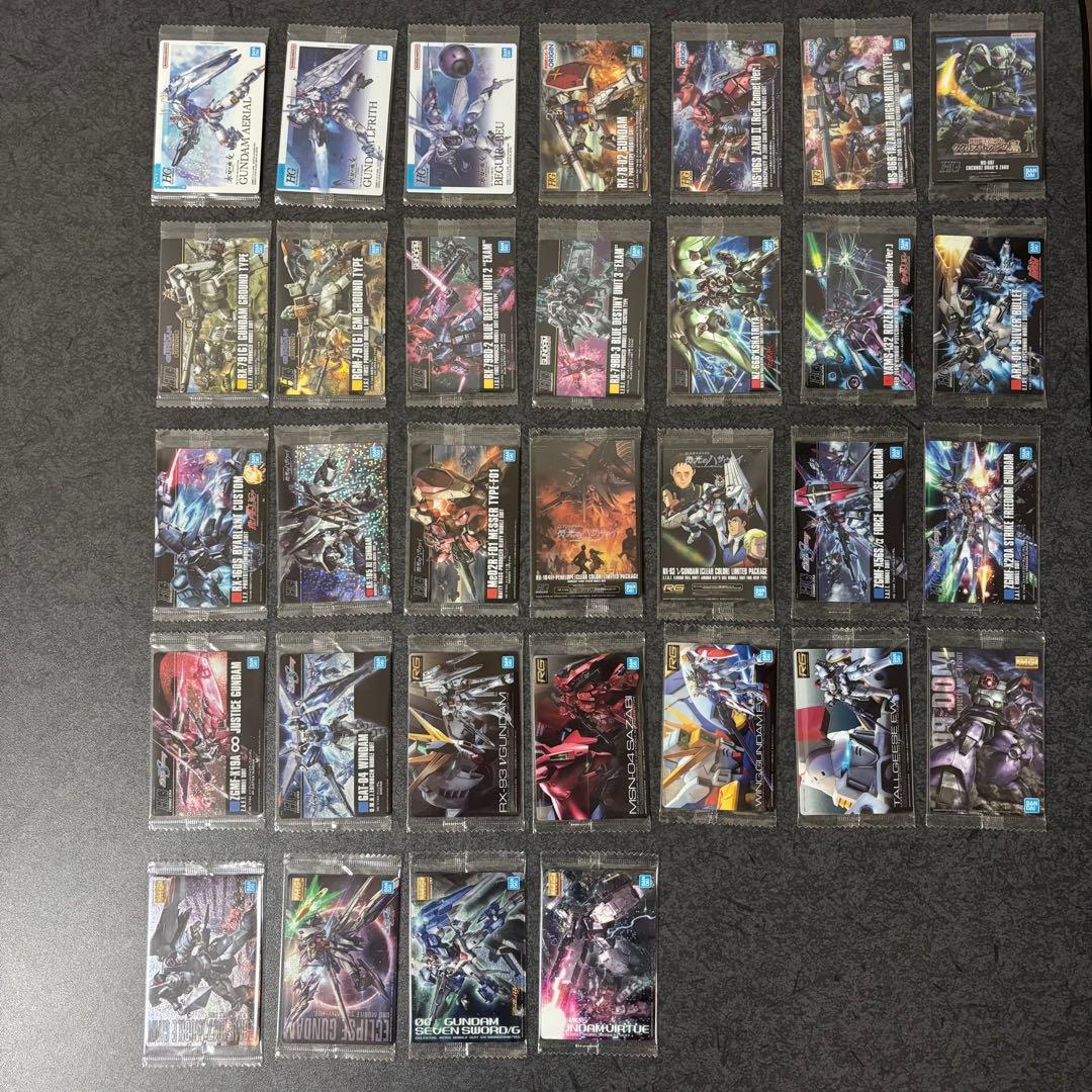 ガンプラ　ガンダム　ウエハース　グミ　カード　第1弾〜第11弾　346種　コンプ