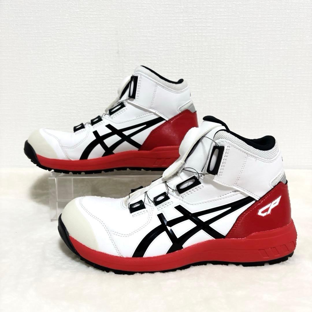 【美品】asics アシックス　安全靴 WINJOB CP304 BOA ボア