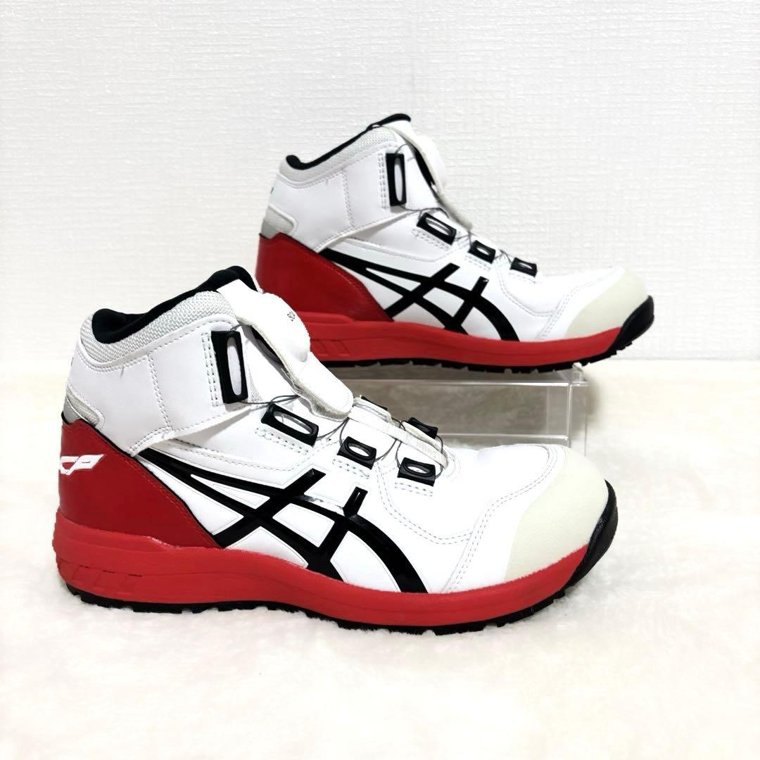 【美品】asics アシックス　安全靴 WINJOB CP304 BOA ボア