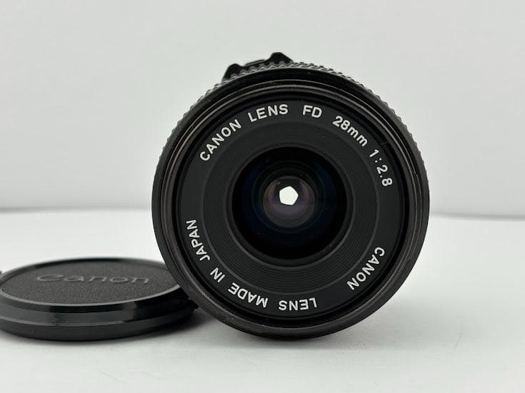 ★極上品★キヤノンT70 / NEW FD 28mm F2.8『単三形電池使用』