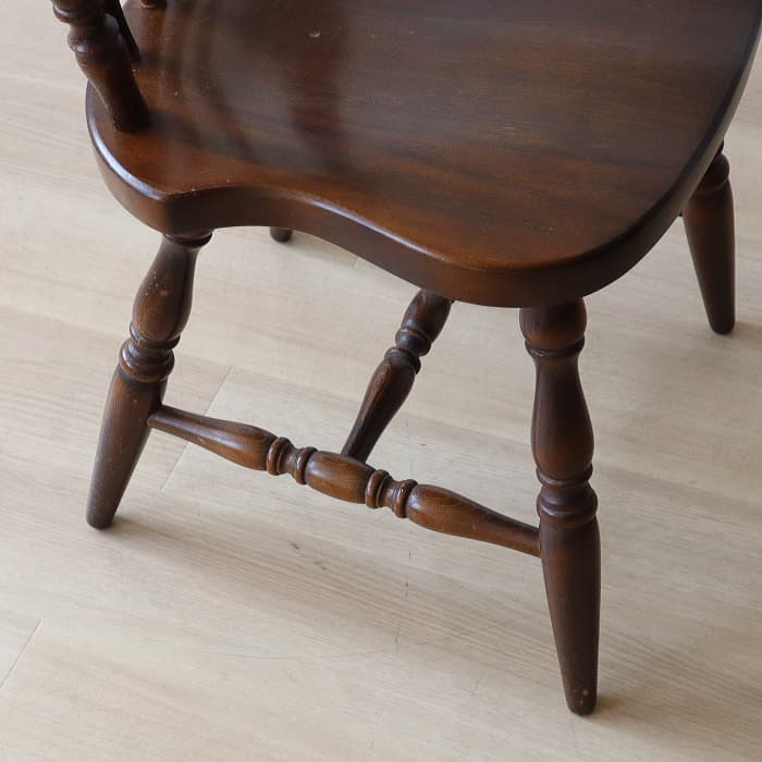 アンティーク キツツキ 飛騨産業 ウィンザーチェア ブナ材 古家具 無垢材