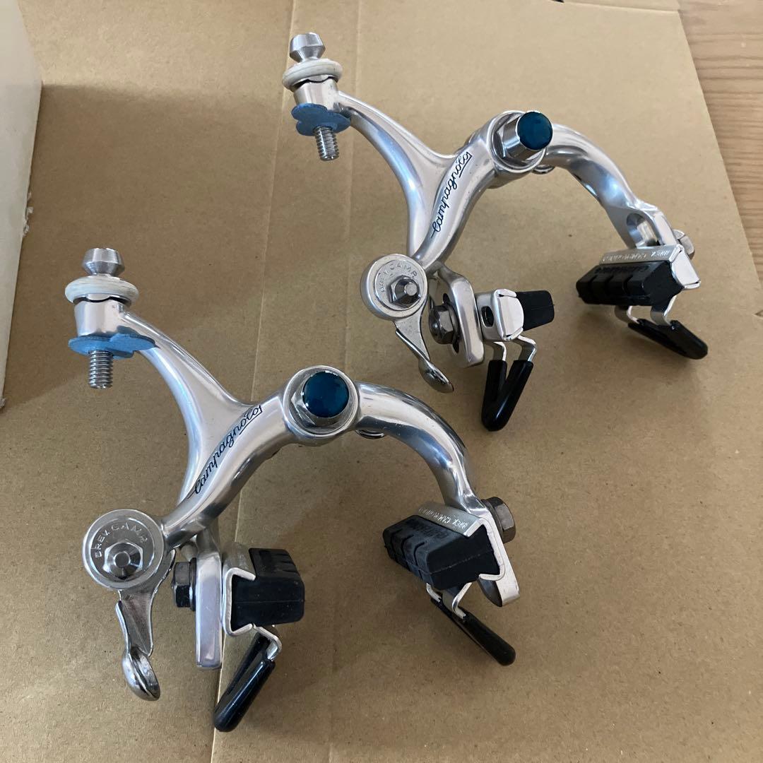 カンパニョーロ　コバルトブレーキ本体+スーパーレコードブレーキレバーセット箱入り