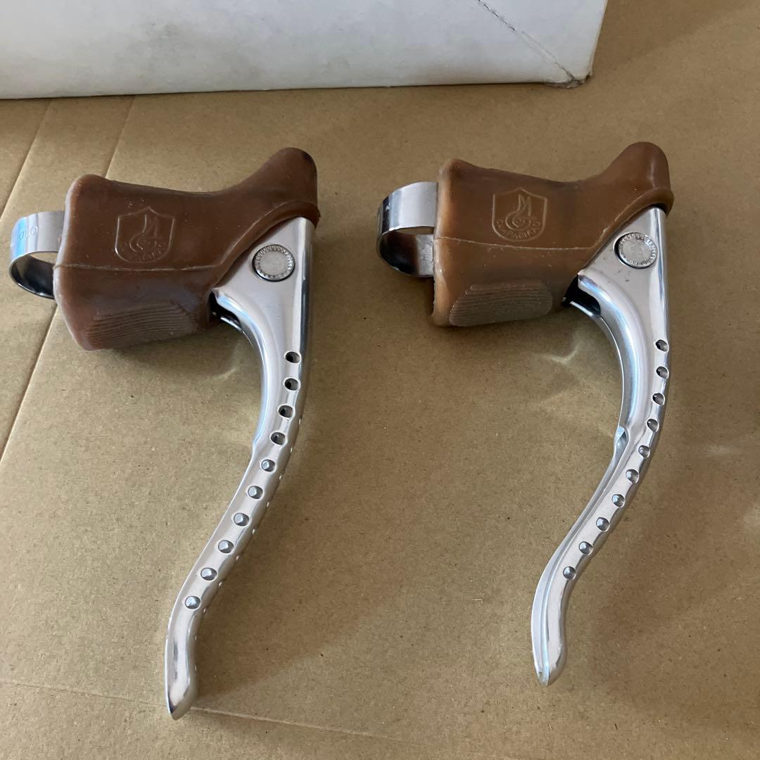 カンパニョーロ　コバルトブレーキ本体+スーパーレコードブレーキレバーセット箱入り