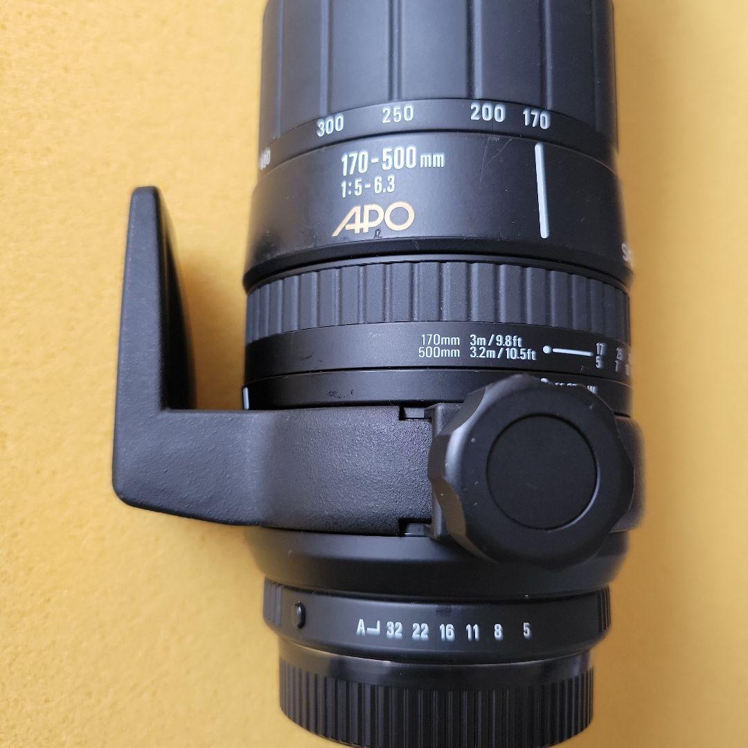 PENTAX MZ-10 フィルムカメラ　SIGMA望遠レンズ