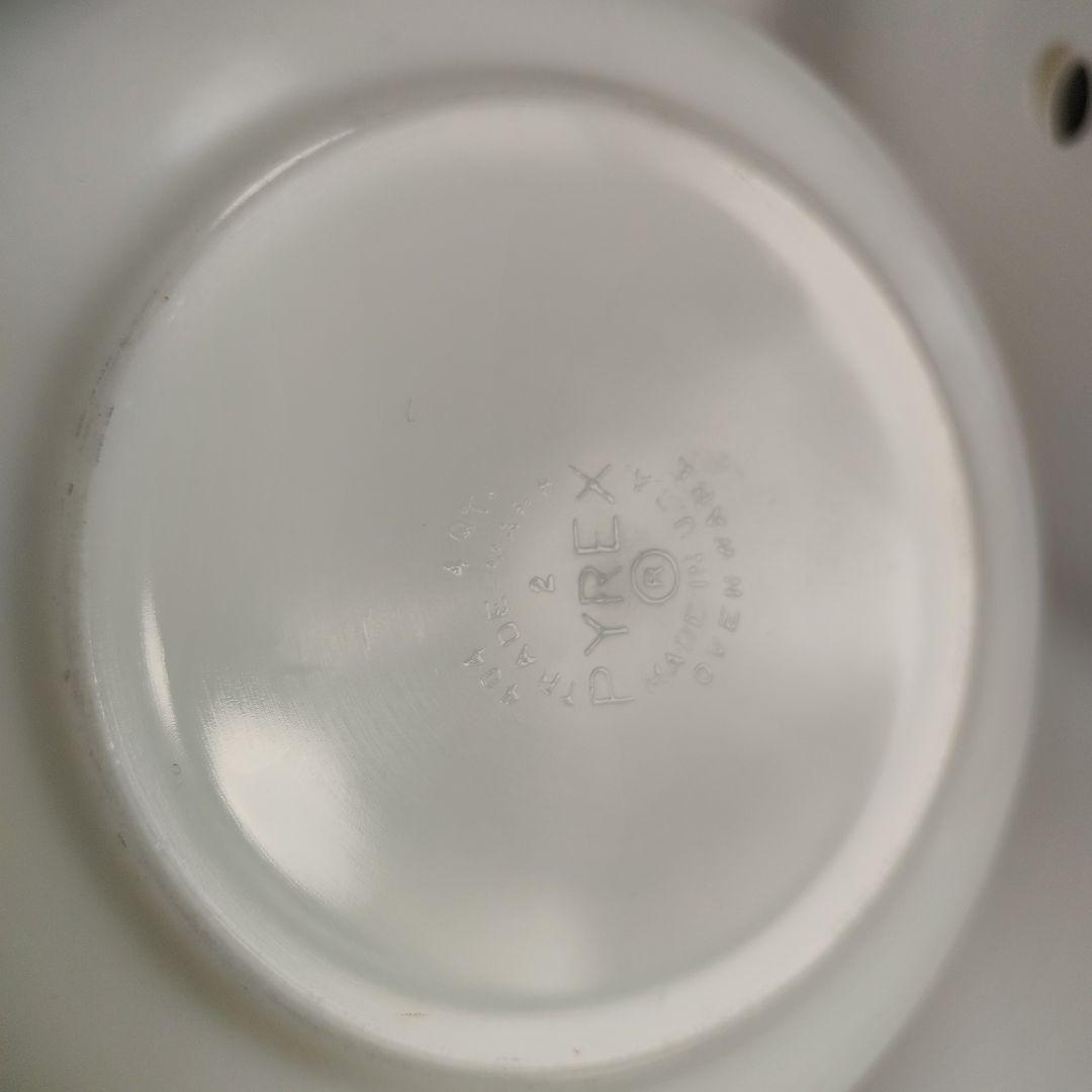 パイレックス　カラフル　ドット柄　ミキシングボウルセット　コンプリート