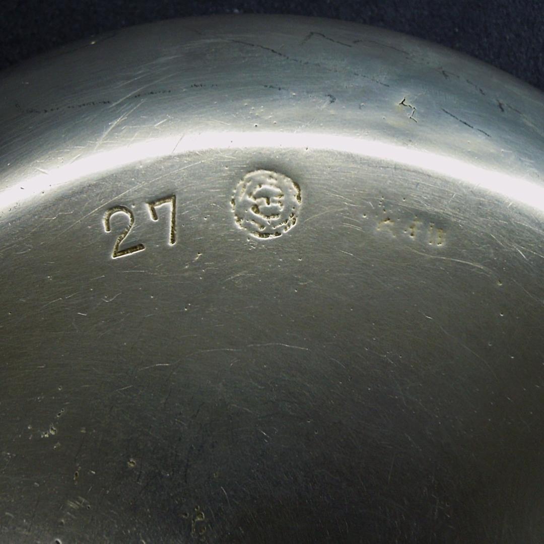 純洋銀鍋 重量3.62kg 厚さ4.9mm 稀少な特注品です 中古