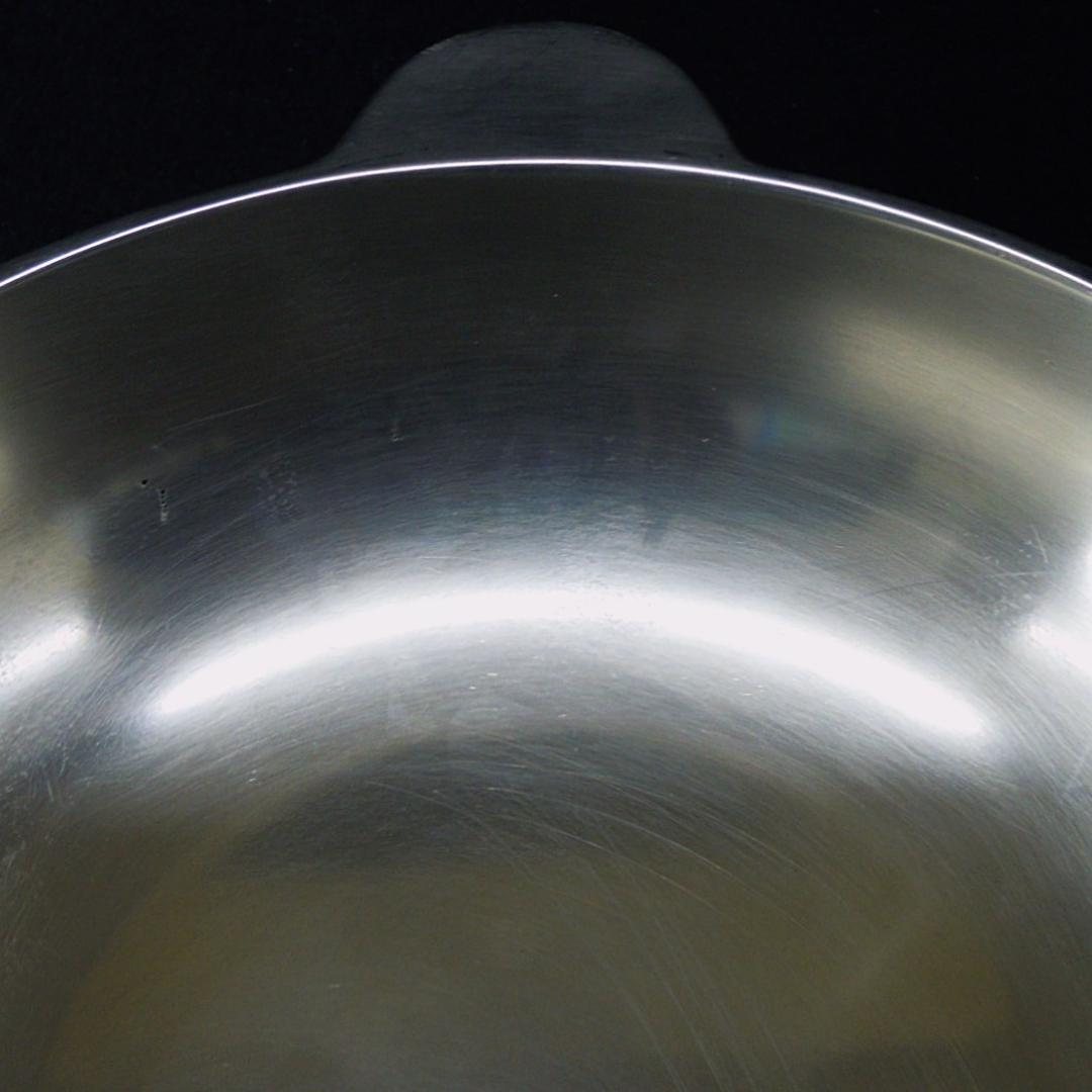 純洋銀鍋 重量3.62kg 厚さ4.9mm 稀少な特注品です 中古