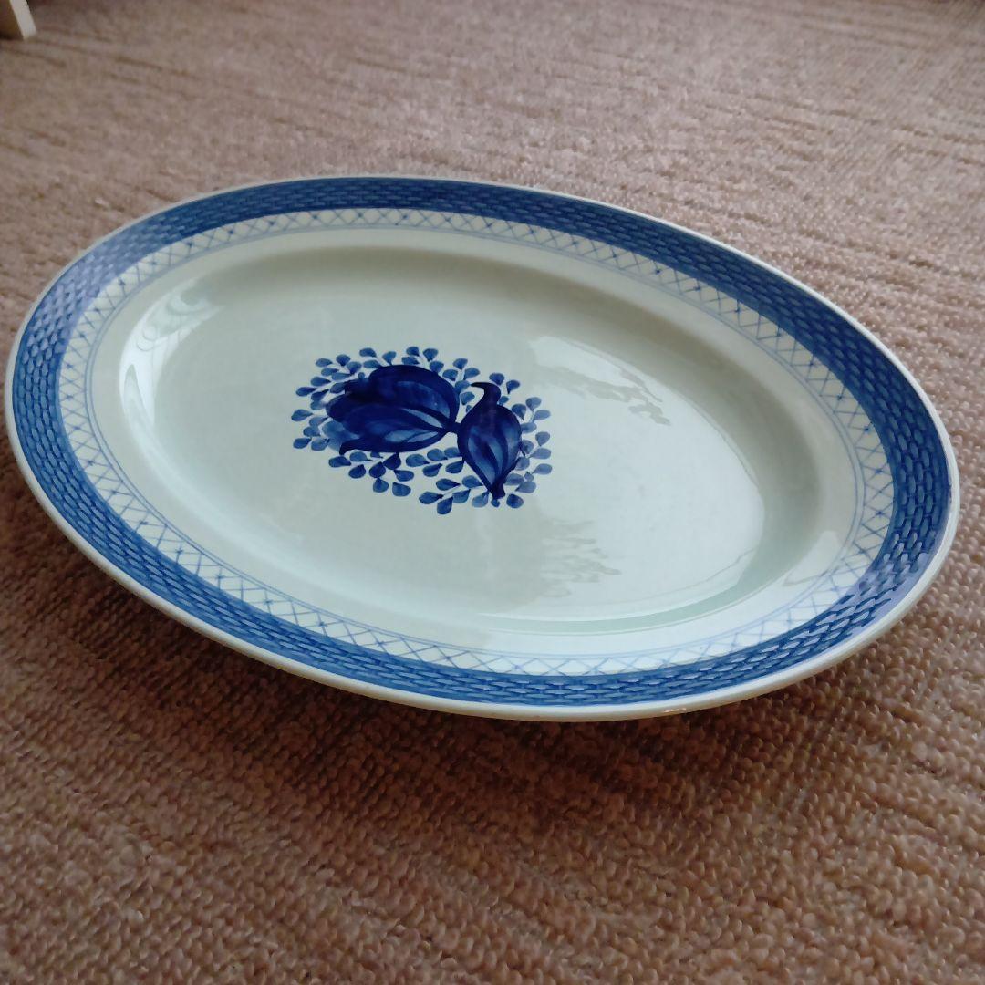 ロイヤルコペンハーゲン★廃盤レア物　大判オーバルディッシュ37×26.5