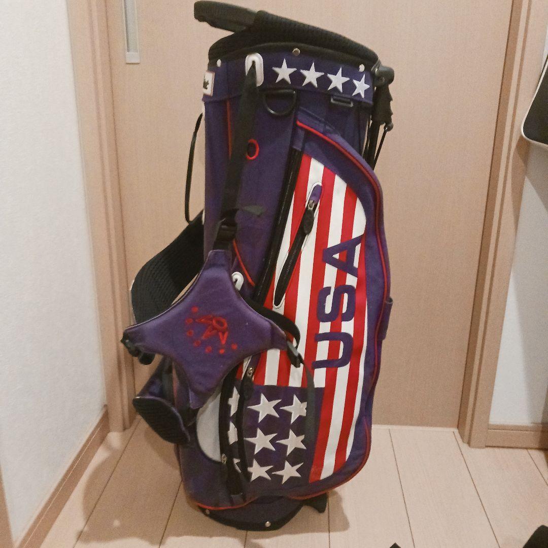 スコッティキャメロンUSA国旗デザインキャディバッグ
