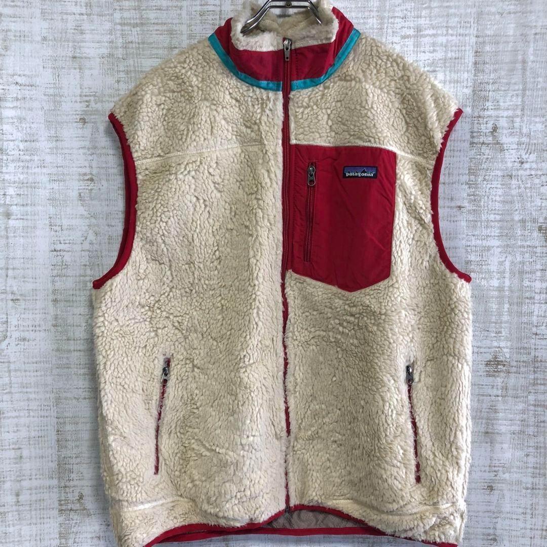 パタゴニア　ベスト XL 古着　メンズ　Patagonia　XL ベージュ