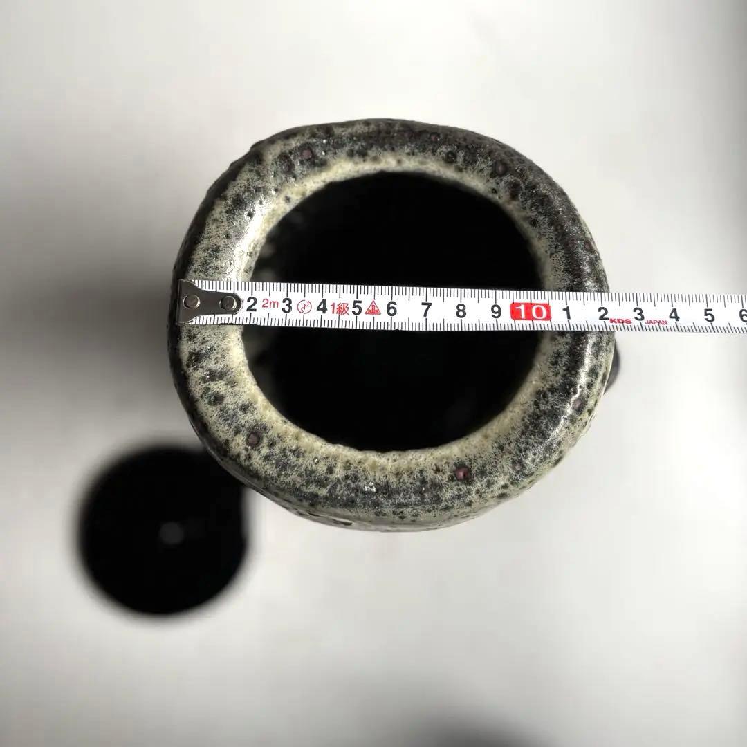 609 田中佐次郎 山瀬窯 水指 水差し 唐津焼 茶道 茶道具 未使用 希少