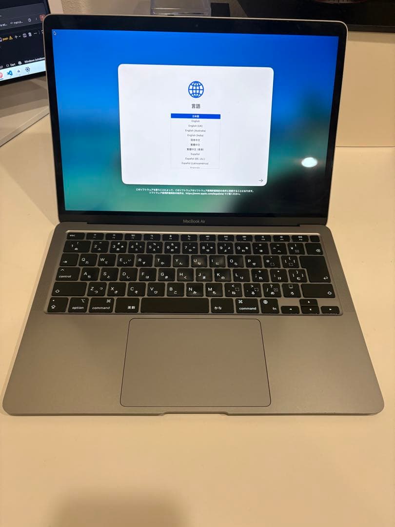 Apple MacBook Air M1 8GBメモリ 256GB SSD