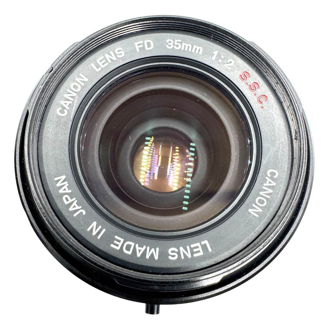 ❁希少な凹レンズ❁Canon キヤノン FD 35mm F2 S.S.C.