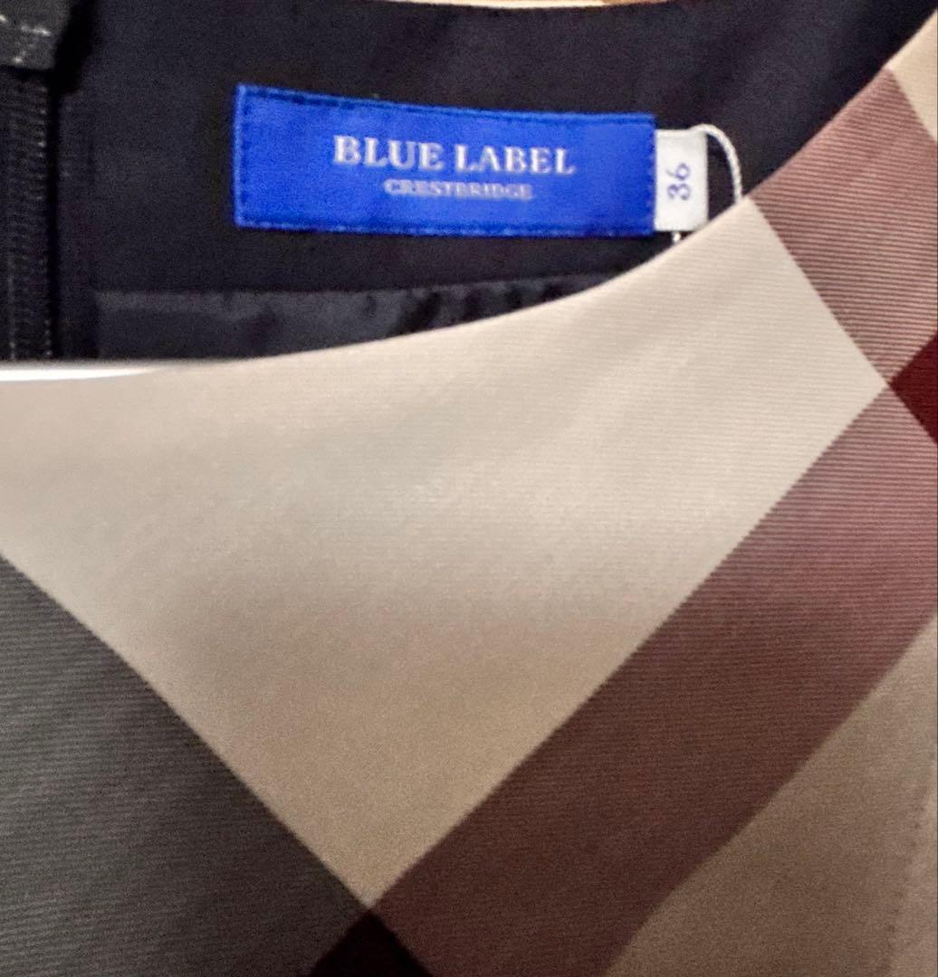 【新品】BLUE LABEL CRESTBRIDGE 切り替えワンピース