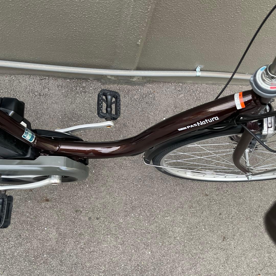 ヤマハ電動アシスト自転車26インチ 12.3Ahブラウン