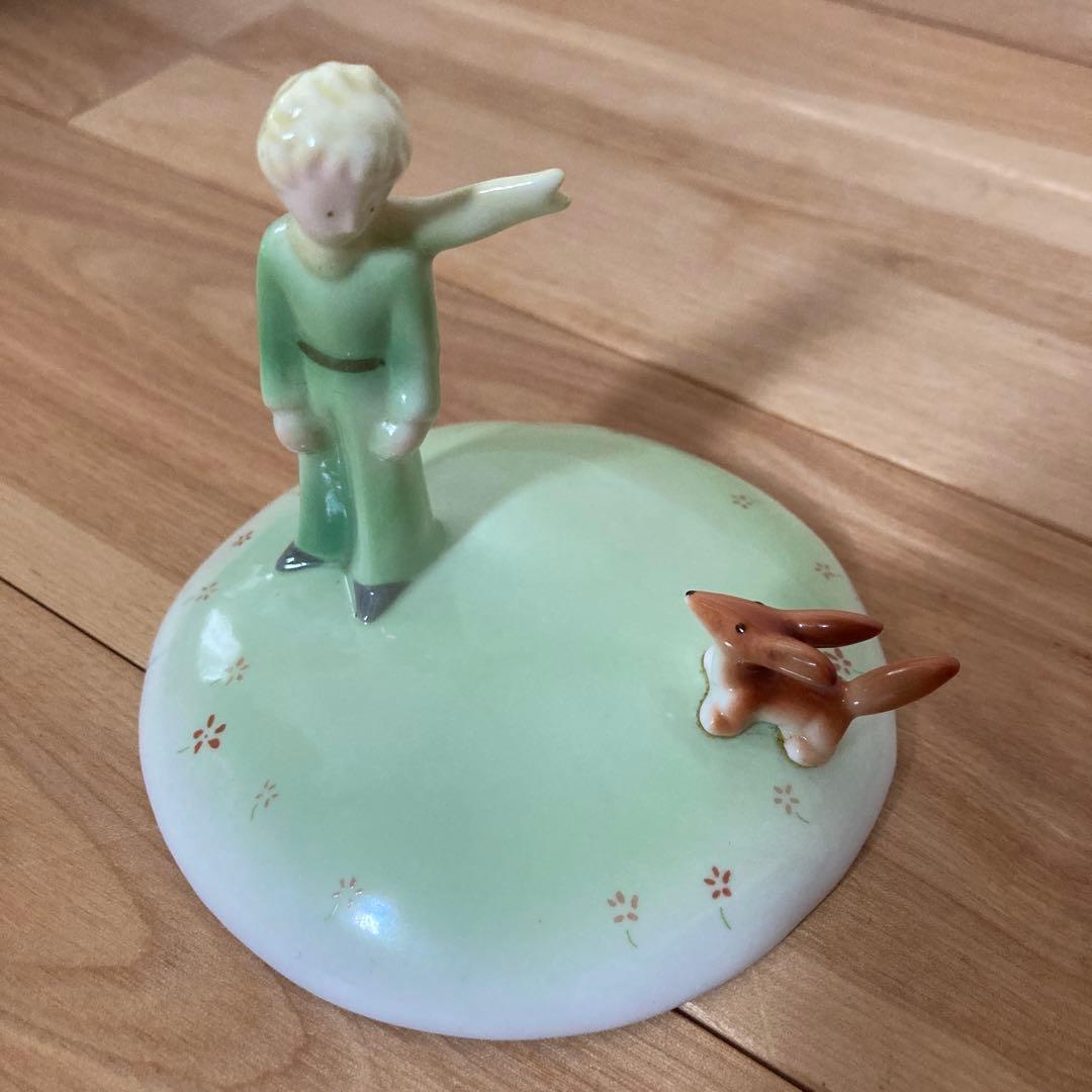 星の王子さま　置物　キツネとの会話　プレート　セット