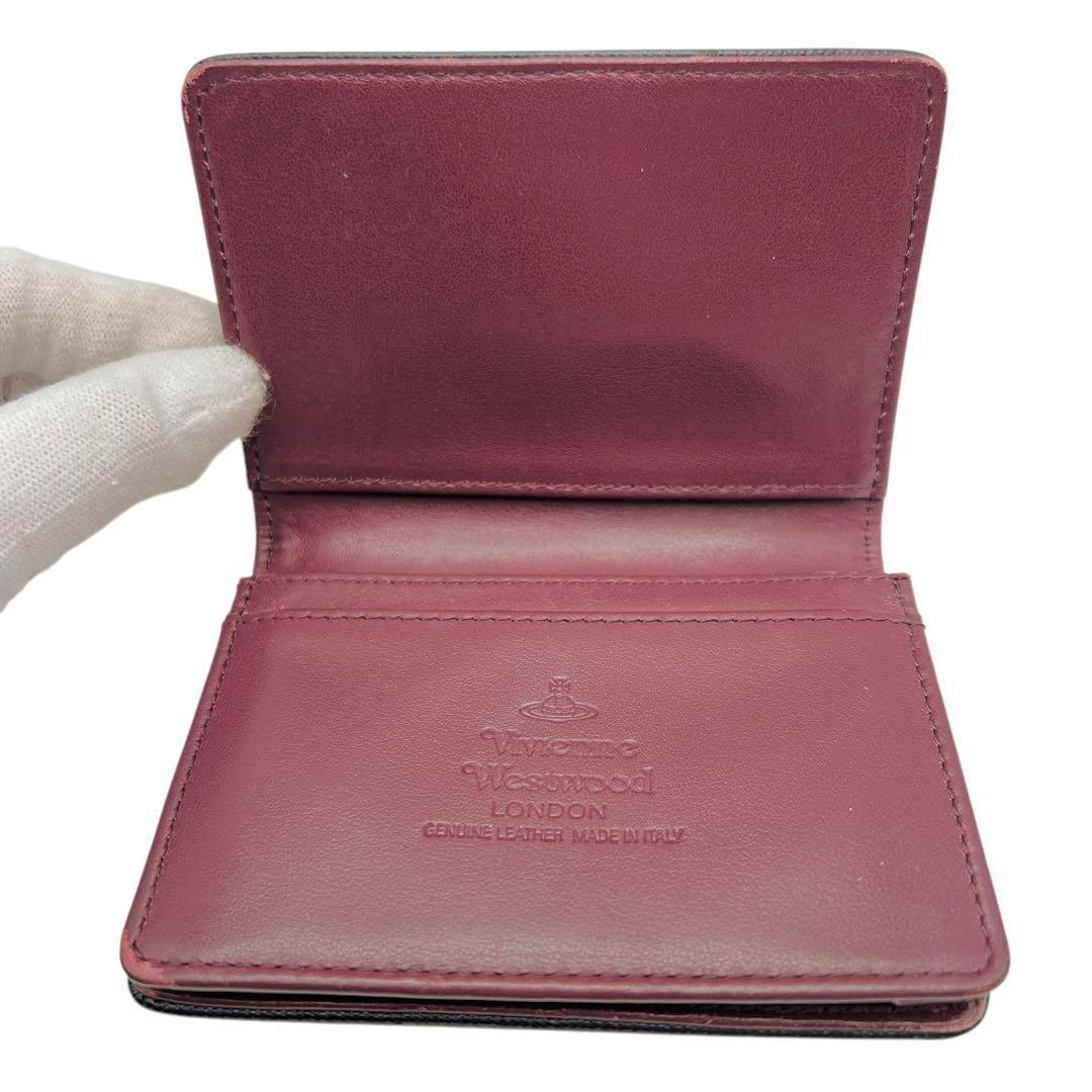 専用　Vivienne Westwood ブラック レザー 名刺入れ 7034
