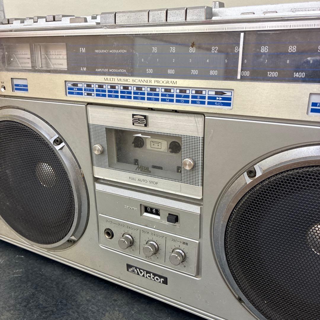 Victor RC-M70 ラジカセ　カセット　ビクター　大型　ジャンク