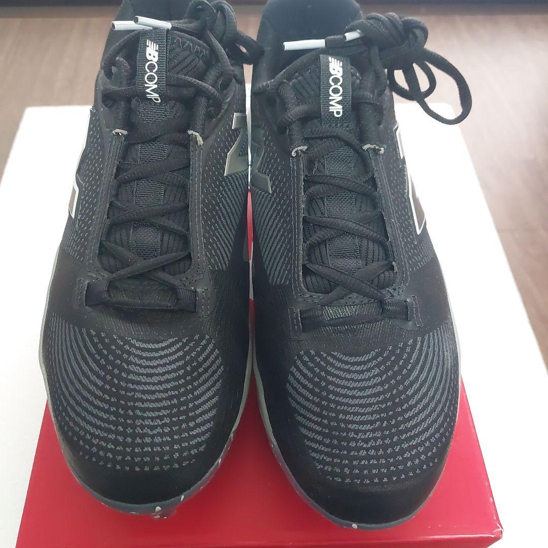 野球スパイク　26cm　黒　ニューバランス　コンポジットCCOMPBK42E