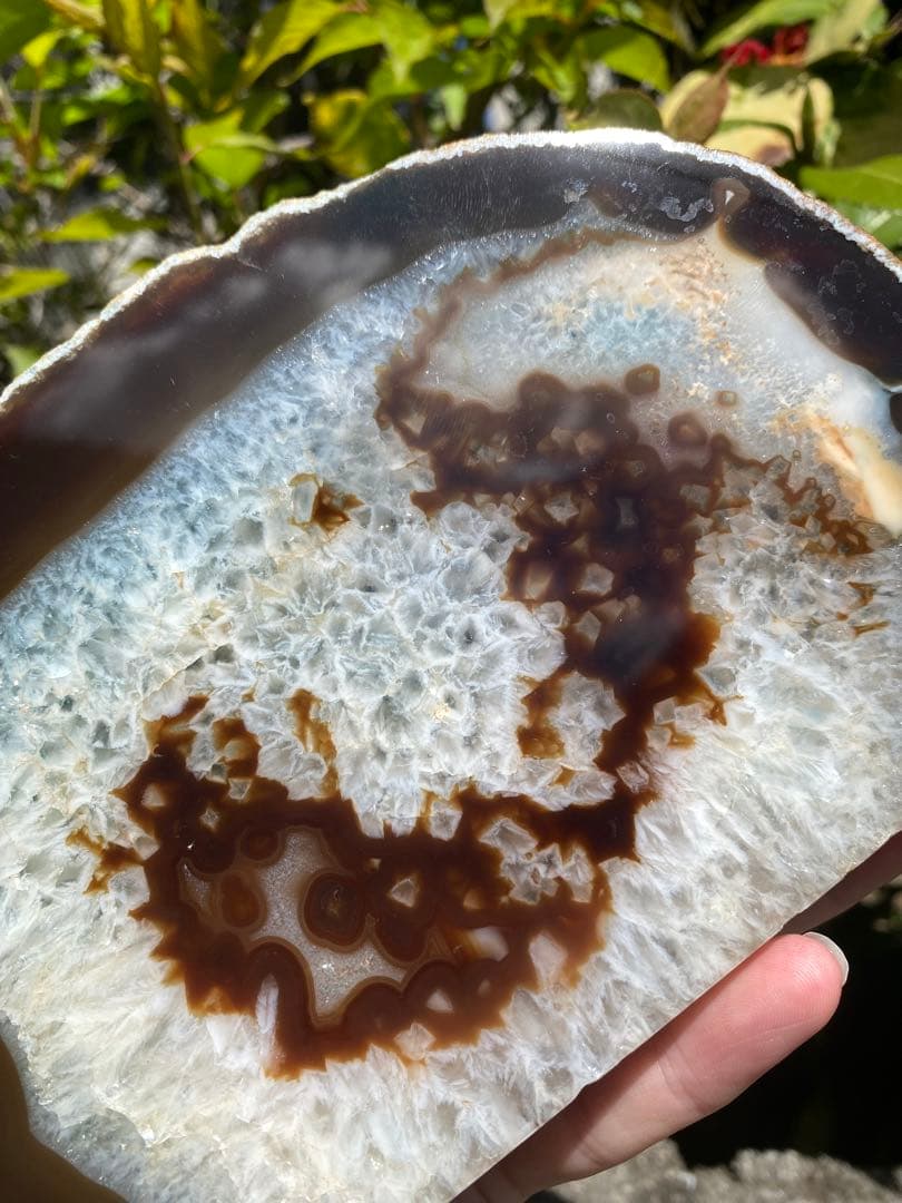 めのう　瑪瑙　アゲート　置物　原石　天然石　インテリア　1530g