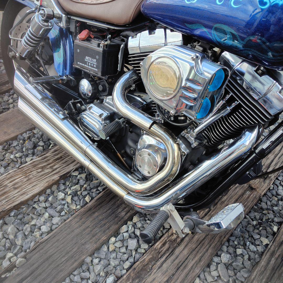 今週限定割引！ハーレー　TC88 マフラー　ダイナソフテイル　ワンオフ　１点物！