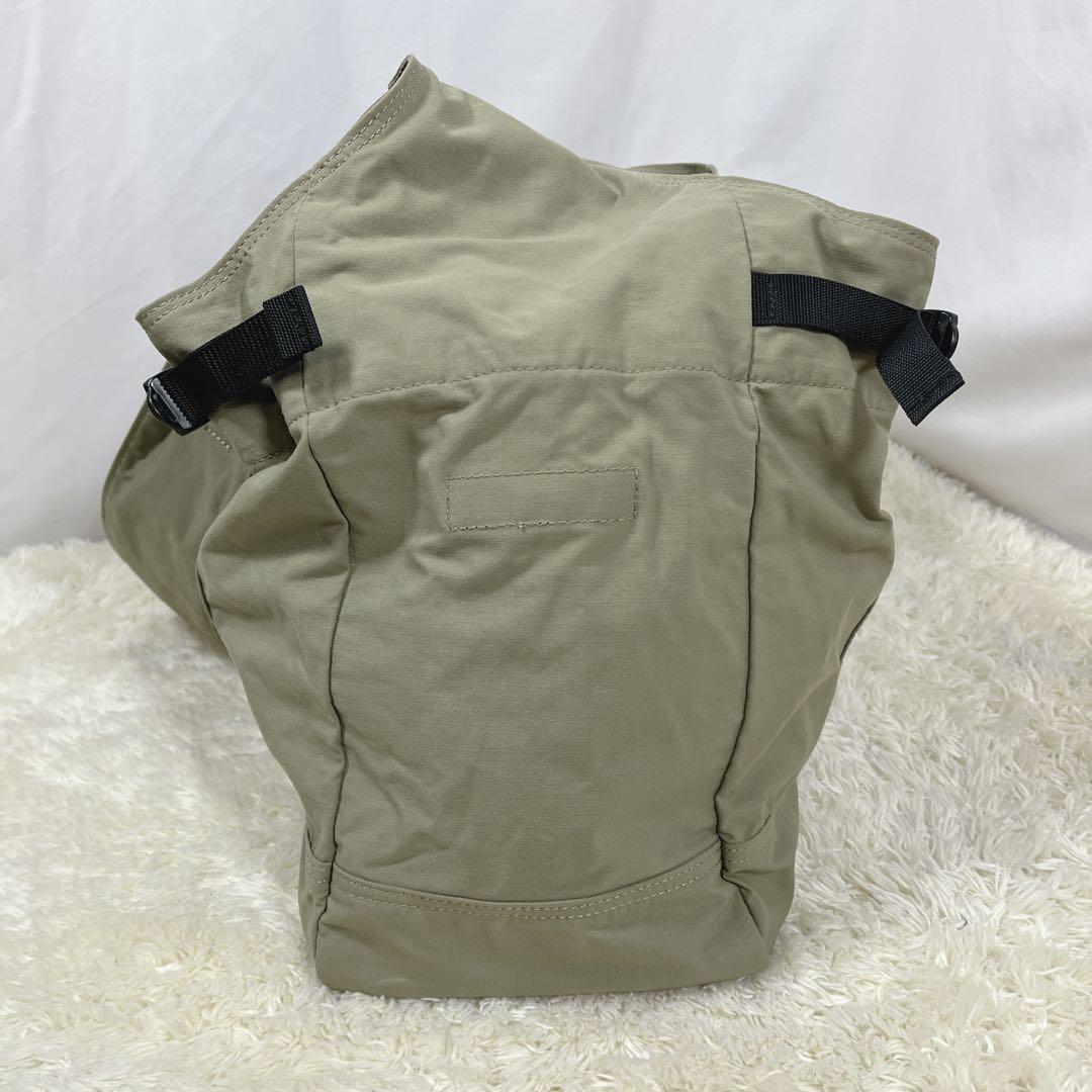 PORTER 【希少】大容量 ショルダーバッグ 巾着 カーキ 旅行カバン