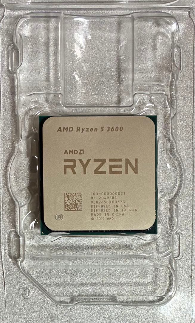 【中古】AMD Ryzen 5 3600 BOX