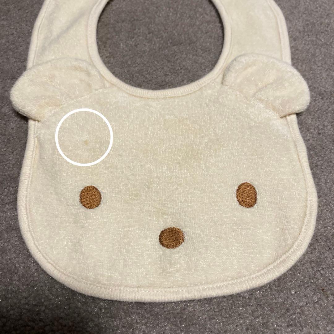 ファミリア ロンパース 半袖 赤チェック 60 スタイ