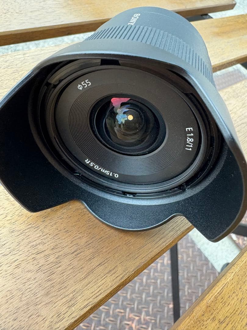 SONY広角単焦点レンズ SEL11F18