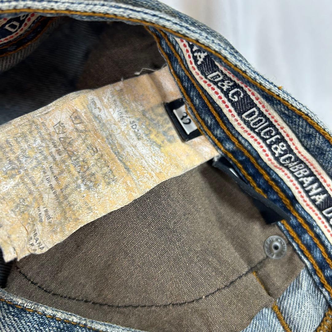 ドルチェアンドガッバーナ デニムパンツ インディゴ 32