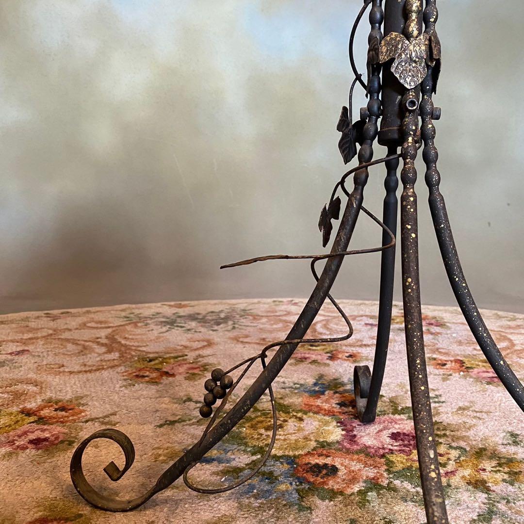 【アンティーク調】フラワースタンド　プランダースタンド　アイアン