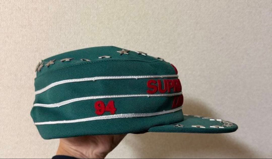 帽子 Supreme pillbox cap green