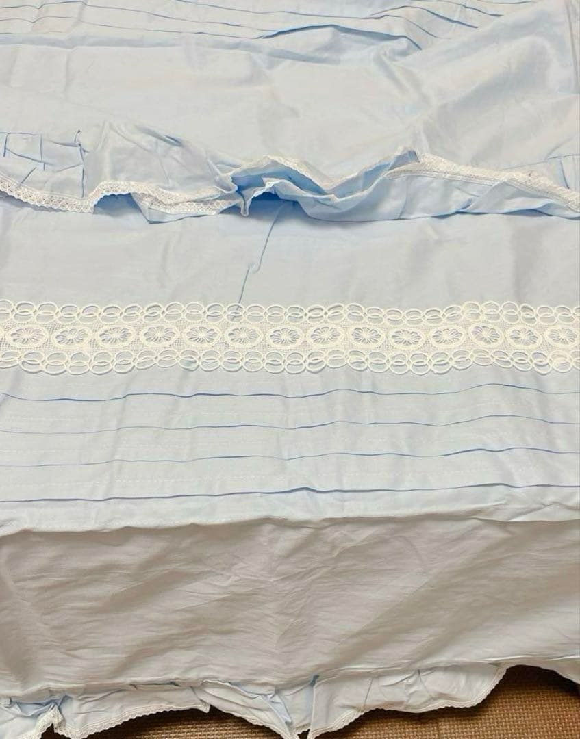 ちょっと訳あり❣️ ワイドダブル　シーツ　4点セット