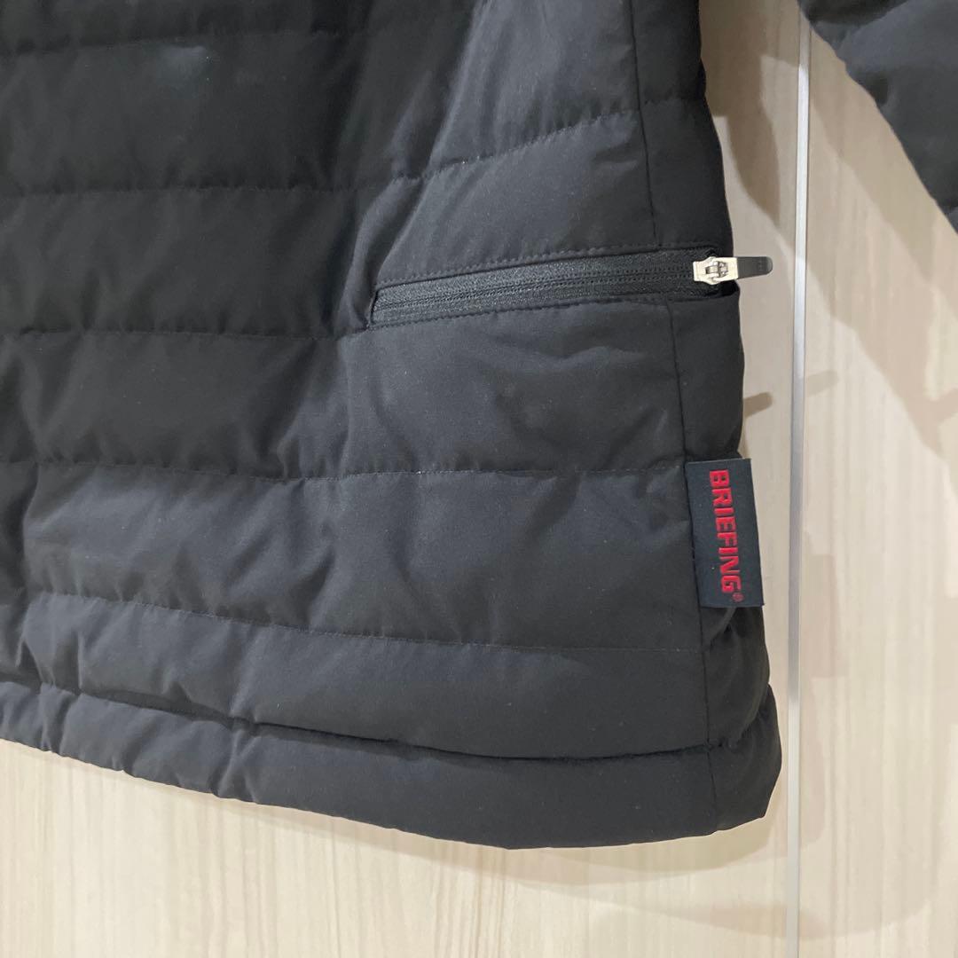 ブリーフィング　ゴルフ　ダウン　ヒーティングシステム付　M 黒