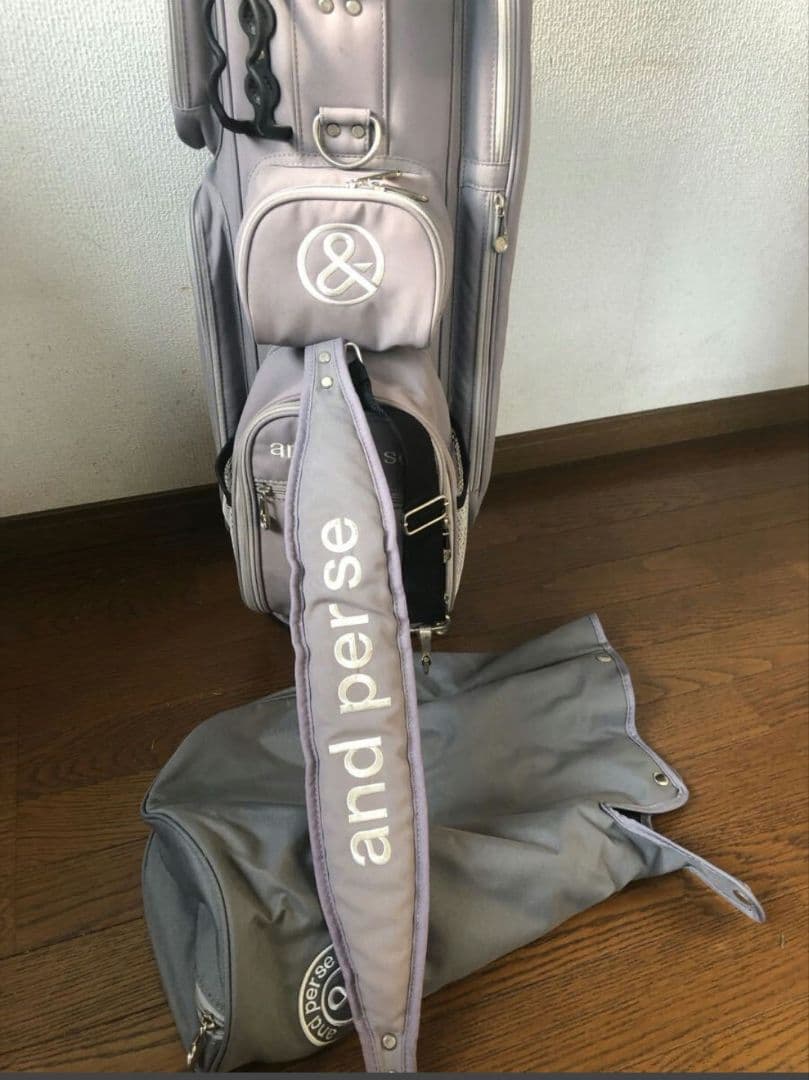 and per se アンパスィ 9型 キャディバック 46インチ対応 5分割