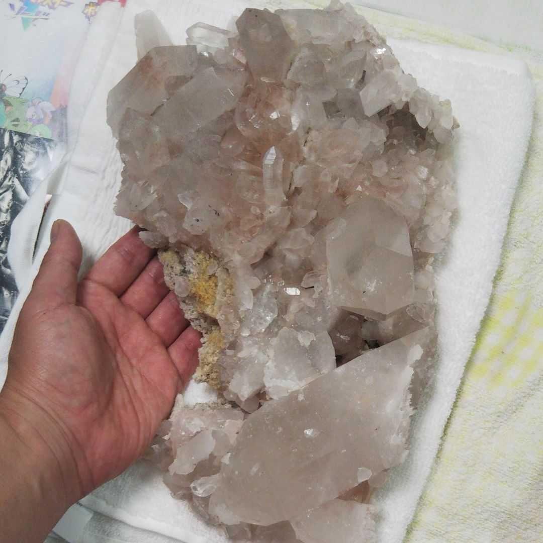 水晶  ヒマラヤ水晶 クラスター 水晶群