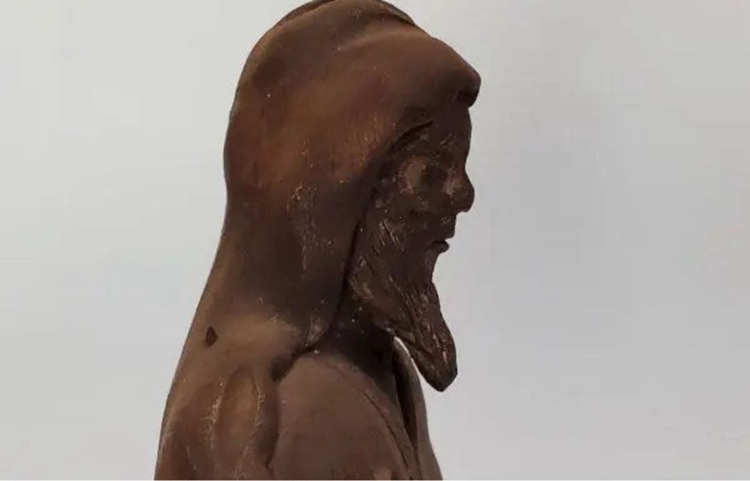 伝統的な陶器の置物 百楽　10.5㎝No.92