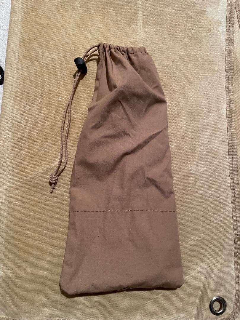 TOMOUNT ワンポールテント TC 1回使用のみ 美品 期間限定値下げ中