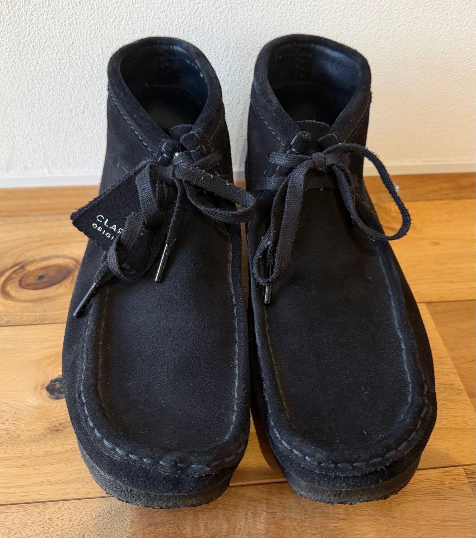 ポンジリCLARKS WALLABEE クラークス ワラビー ブラック