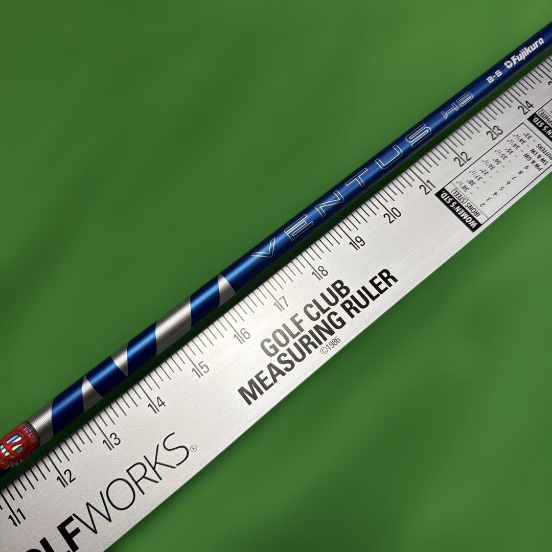 24ベンタス ブルーHB シャフト8-S 純正テーラーメイドスリーブ 3U4U用