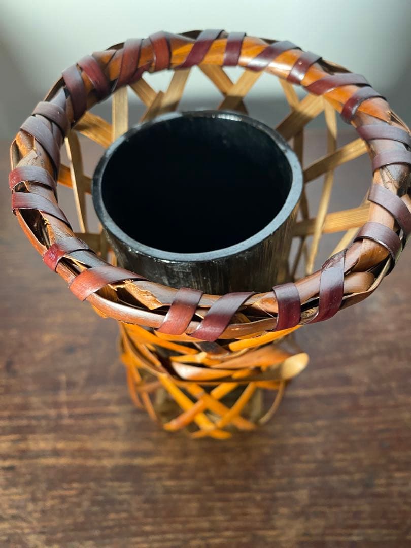 spiralさん専用　人間国宝　飯塚小玕斎　竹籠　共箱