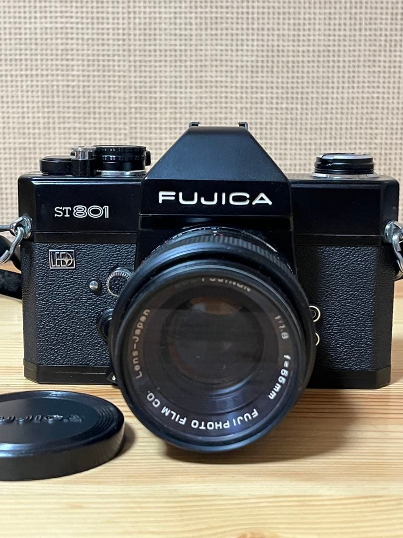 e901/極美品★FUJICA ST801 bk / 55mm F1.8