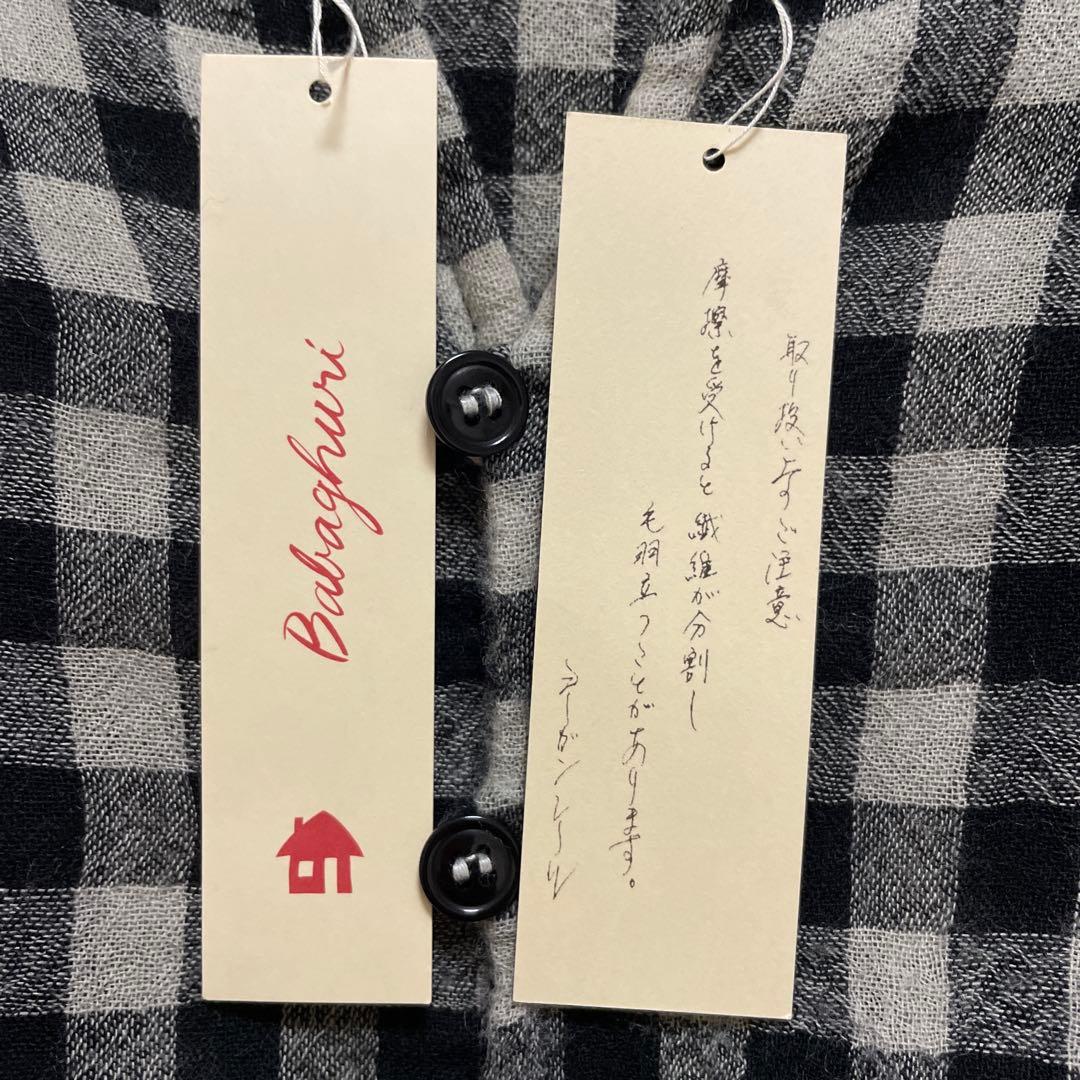 Jurgen Lehl ババグーリ チェック Aラインチュニックシャツ