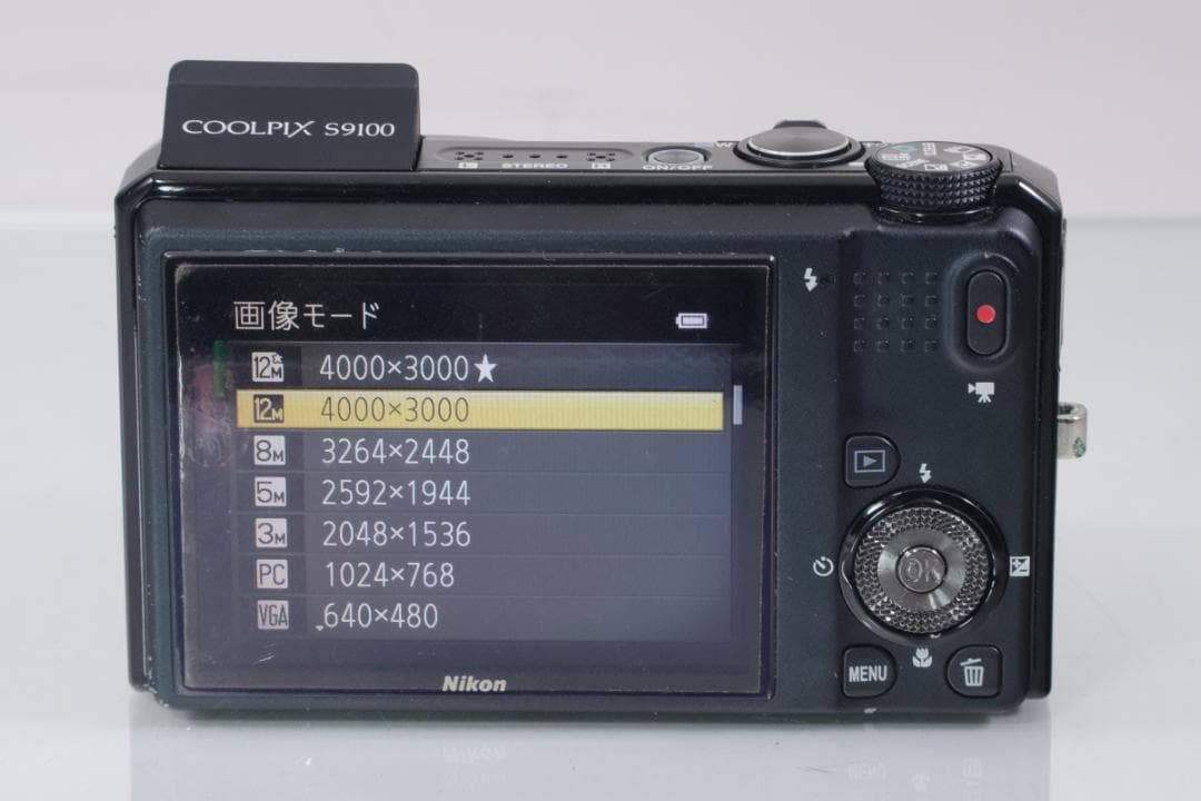★良品★ Nikon COOLPIX S9100 ブラック #2459