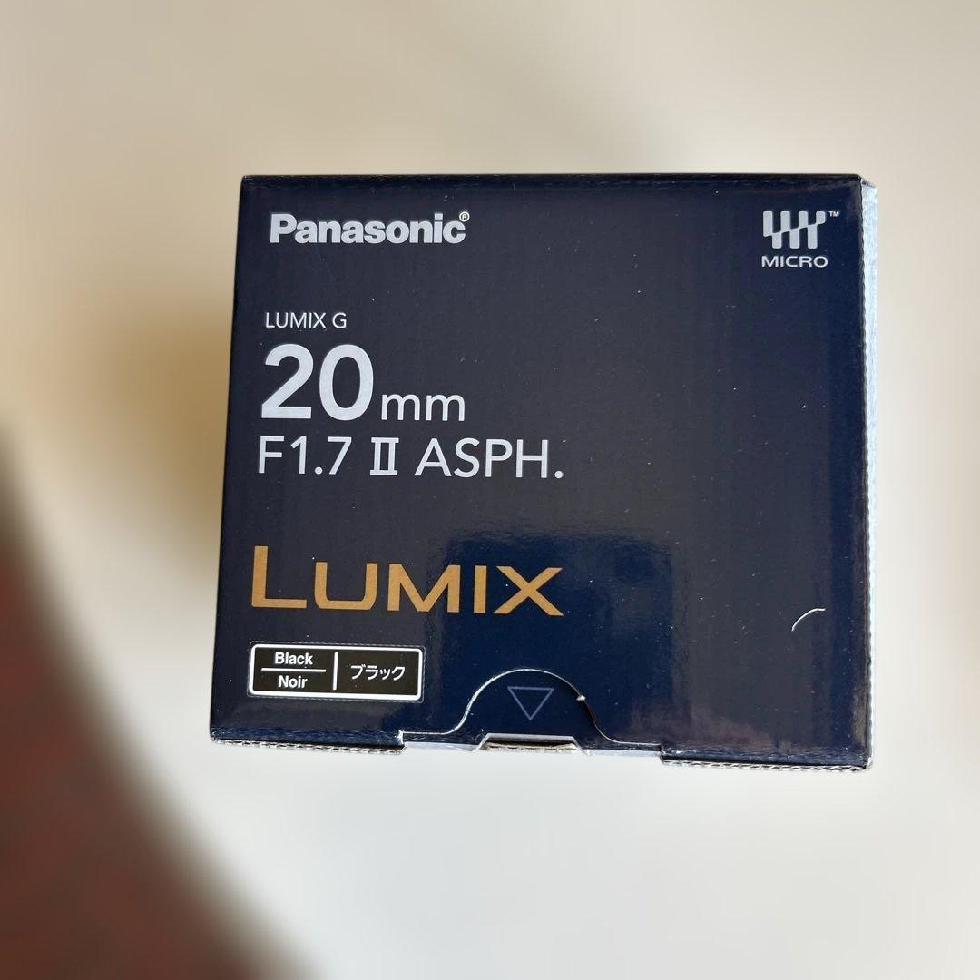 レンズ(単焦点) Panasonic LUMIX G 20mm F1.7 II ASPH.