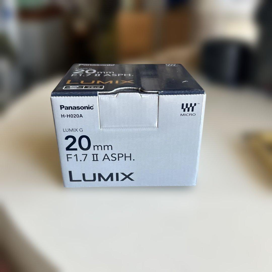 レンズ(単焦点) Panasonic LUMIX G 20mm F1.7 II ASPH.