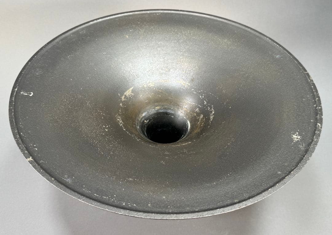 池坊　いけばな　銅鋳　銅花器　立花　生花　花瓶　華道具　直径36cm