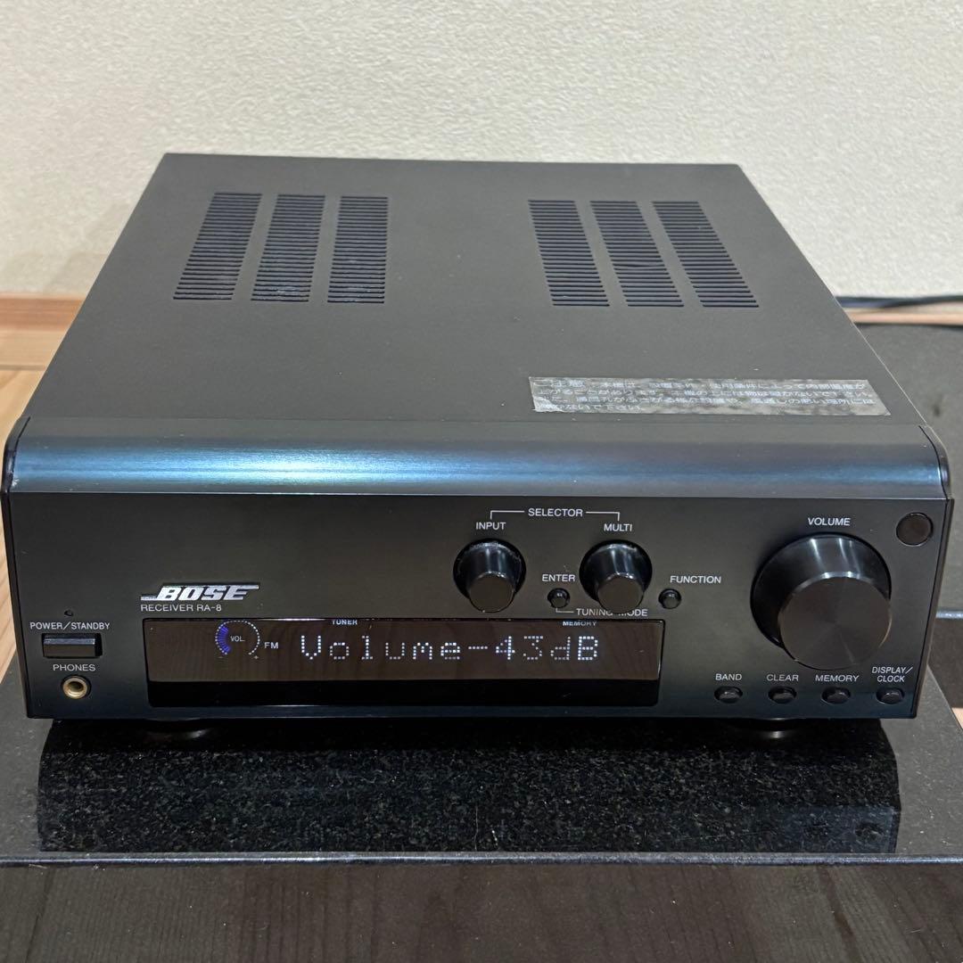 BOSE RA-8 プリメインアンプ　リモコン付き　美音
